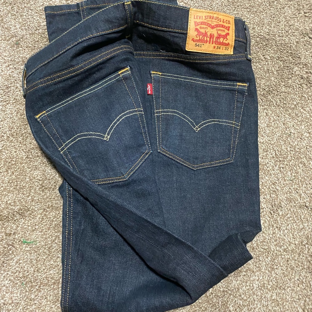 Levi 541 denim jeans stretch